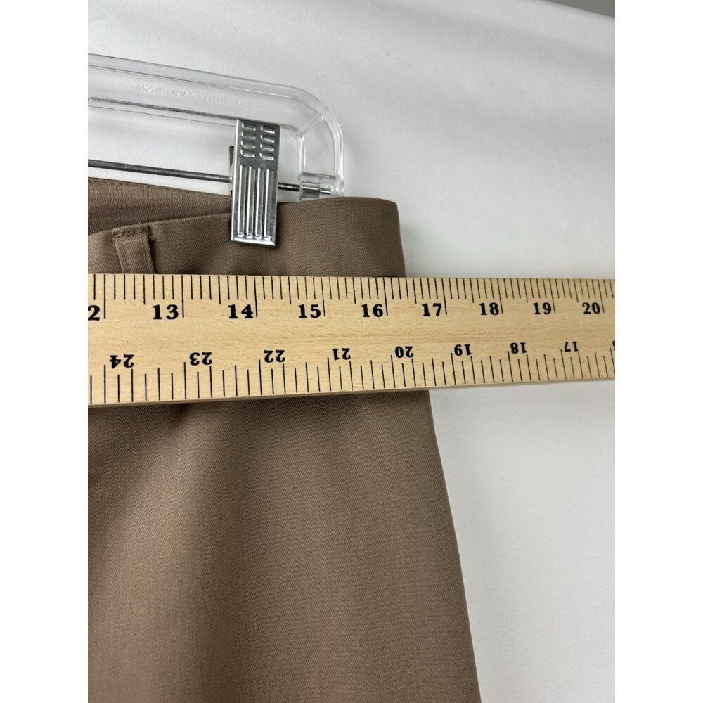 Gunex Italy Dress Slacks Pants Size 8 Office Business Virgin Wool Blend Wide Leg - Picture 6 of 16